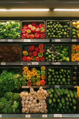 Grocery produce section