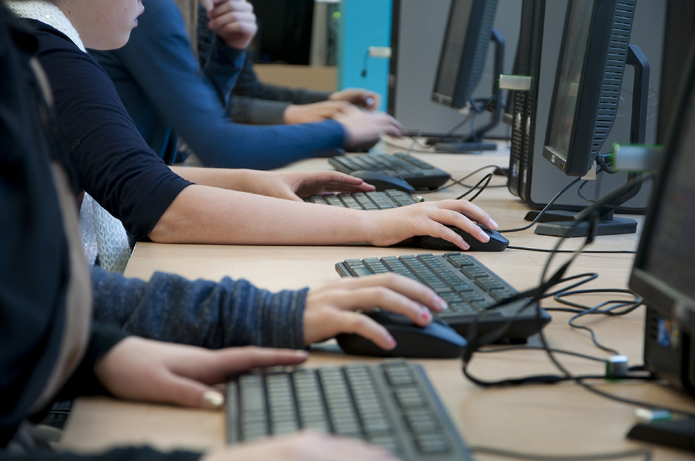 school computers being used - K-12 IT Asset Management